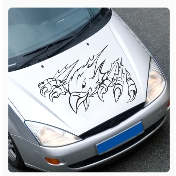 Autoaufkleber Adler Eagle Auto Aufkleber Motorhauben Aufkleber Sticker A401
