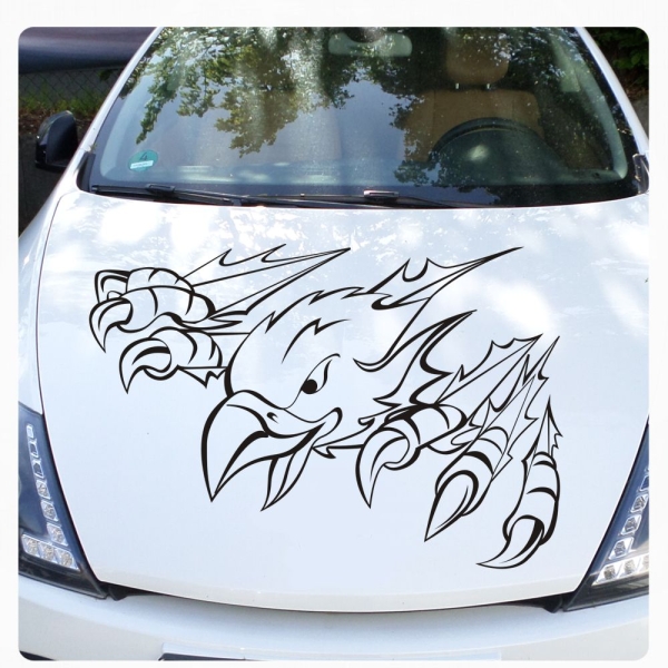 Autoaufkleber Adler Eagle Auto Aufkleber Motorhauben Aufkleber Sticker A401