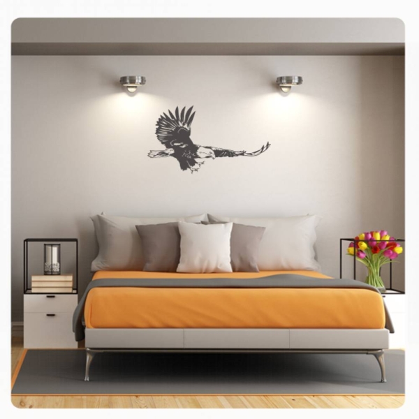 Wandaufkleber Adler Eagle Seeadler Wandtattoo Wandsticker W071