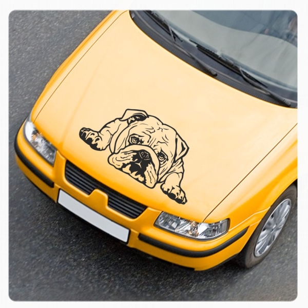 American Bulldog Bulldogge Autoaufkleber Auto Aufkleber Sticker A1714