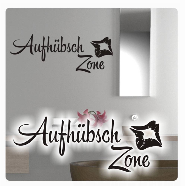 Aufhübsch Zone Wandtattoo Wandaufkleber Vintage W1206