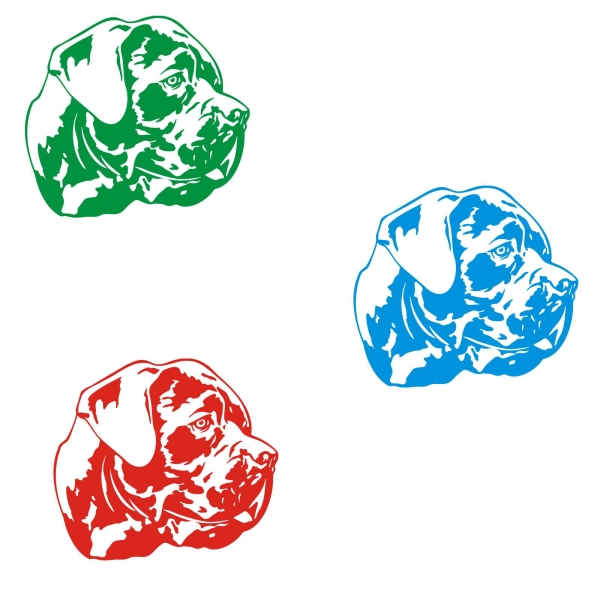 Cane Corso Autoaufkleber Auto Aufkleber Sticker Hund Pfoten A805