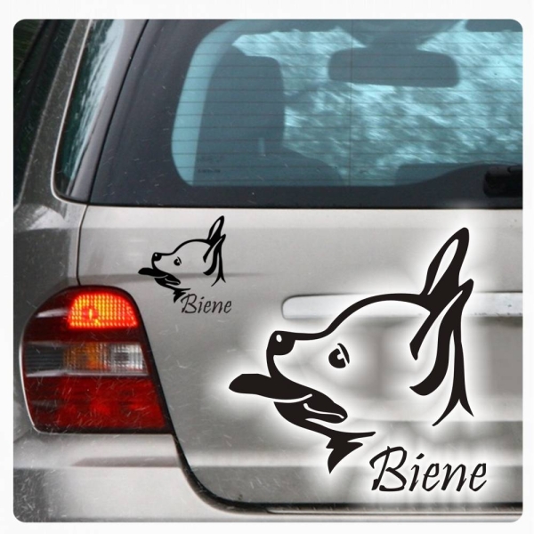 Chihuahua Hund Auto Aufkleber Hundeaufkleber Autoaufkleber Sticker A1125