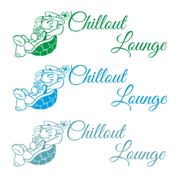 Schildkröte Chillkröte Chill Out Lounge Chillout Wandtattoo W1776