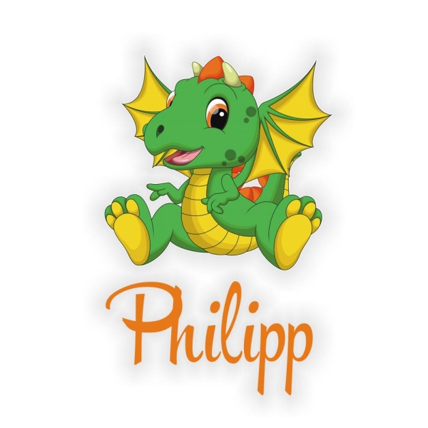 Türaufkleber Baby Dino Name Kinderzimmer Digitaldruck Wandtattoo Türtattoo DT066