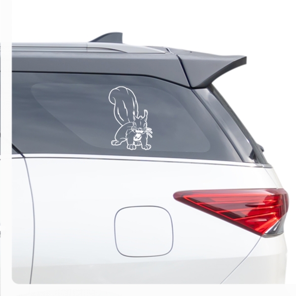Eichhörnchen Auto Aufkleber Eichkatzerl 2er Set Sticker A596ngel Angel 2er Set Sticker A596