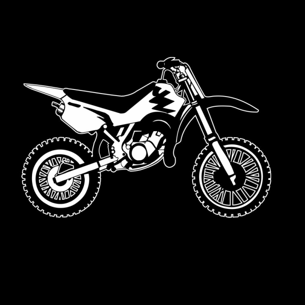 Motorradanhänger Motorrad Enduro Geländemaschine Aufkleber Sticker Auto MQA002