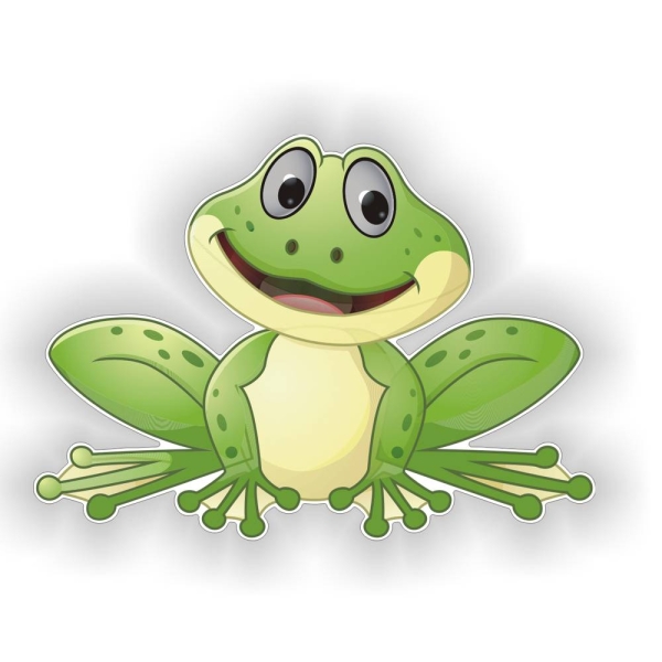 Auto Aufkleber Frosch Frog Frösche Crazy Funny FUN Sticker Lustig Digitaldruck DA034