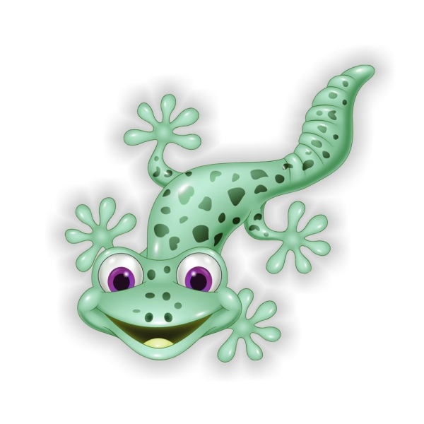 Autoaufkleber Gecko Eidechse Echse lustig witzig Sticker Auto Aufkleber Digitaldruck DA393