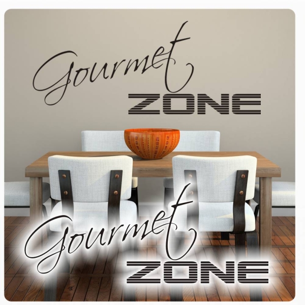 Gourmet Zone Wandtattoo Wandaufkleber Vintage W1314