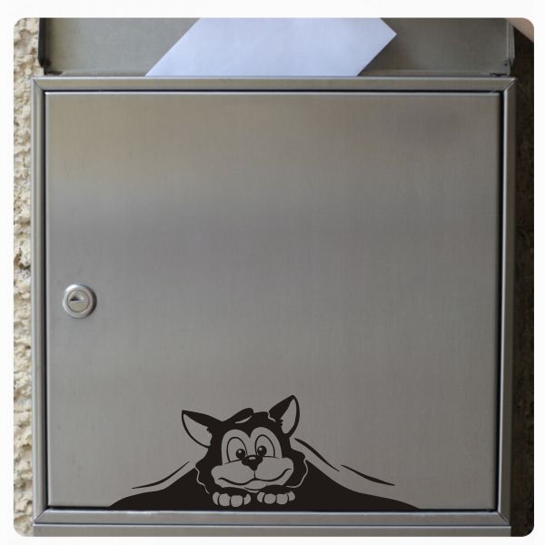 Briefkastenaufkleber Katze Kätzchen Sticker Aufkleber Sticker B005