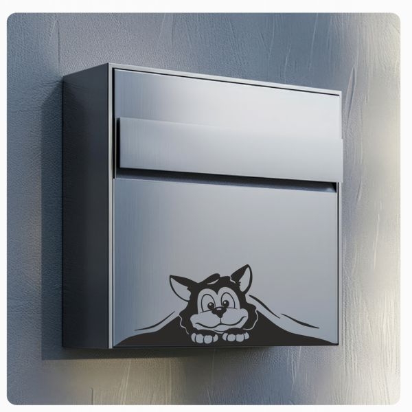 Briefkastenaufkleber Katze Kätzchen Sticker Aufkleber Sticker B005