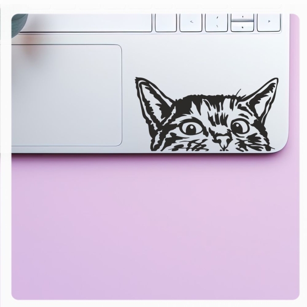Katze Kätzchen Laptop Notebook Skin Aufkleber Netbook Tattoo LT008