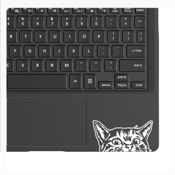 Katze Kätzchen Laptop Notebook Skin Aufkleber Netbook Tattoo LT008