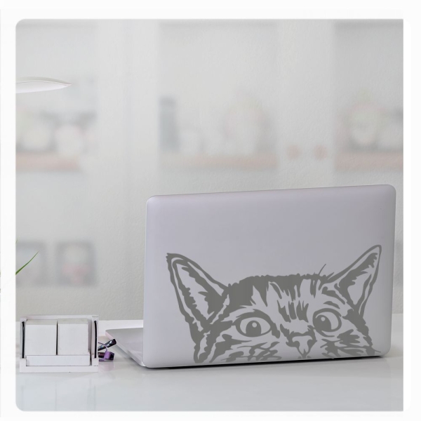 Katze Kätzchen Laptop Notebook Skin Aufkleber Netbook Tattoo LT008
