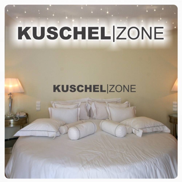 KUSCHELZONE Wandtattoo Wandaufkleber Schlafzimmer W609