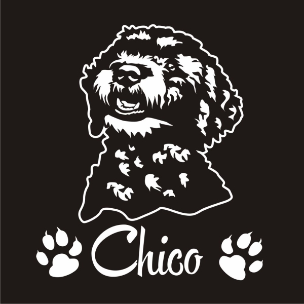 Hundeaufkleber Lagotto Romagnolo Autoaufkleber A367