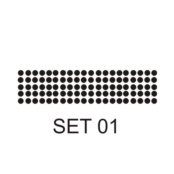 Fahrradaufkleber Aufkleber Kreise Punkte Dots SET Sticker F088