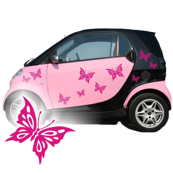Schmetterlinge Butterfly Autoaufkleber Aufkleber Auto Sticker A110