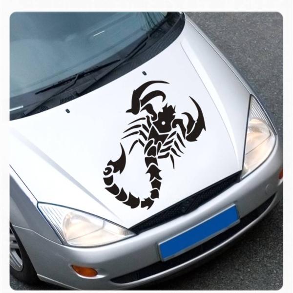Skorpion Auto Aufkleber Tribal Tattoo Scorpion Autoaufkleber A077