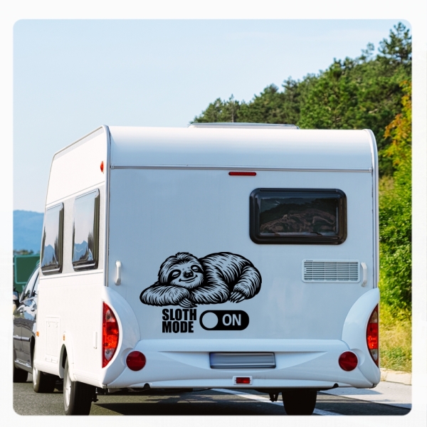 Sloth Mode on - Entspannungsmodus Faultier Wohnmobil Caravan Wohnwagen WoMo503