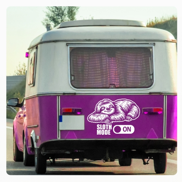 Sloth Mode on - Entspannungsmodus Faultier Wohnmobil Caravan Wohnwagen WoMo503
