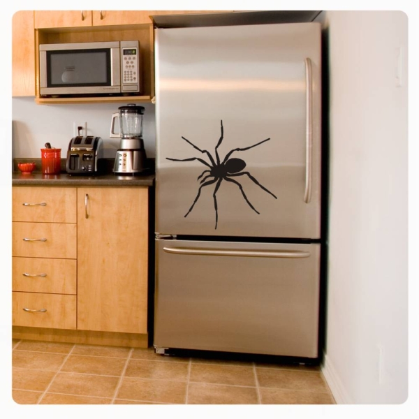 Spinne Kühlschrankaufkleber Aufkleber Sticker  Dekor K025