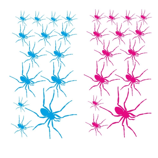 Spinnen Spinne Set Spider Auto Aufkleber Autoaufkleber A1062