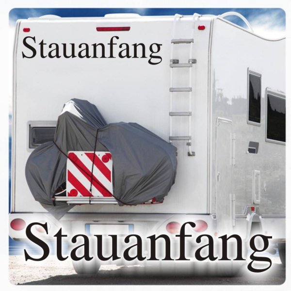 Stauanfang Wohnmobil Aufkleber Wohnwagen Caravan WoMo300