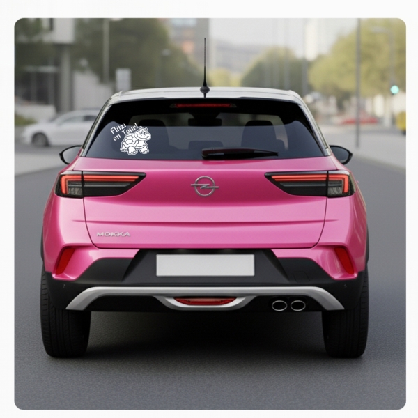 Name Text on Tour! Autoaufkleber Schildkröte Sticker Auto Aufkleber A1242