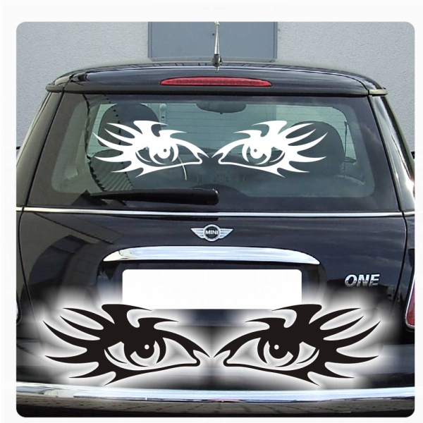Tribal Eyes Augen Autoaufkleber Auto Aufkleber Sticker A992