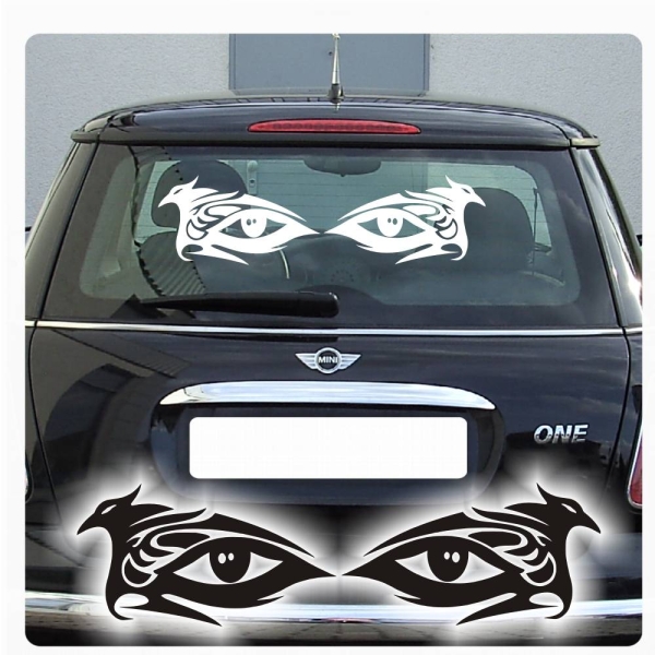 Tribal Eyes Augen Autoaufkleber Auto Aufkleber Sticker A993