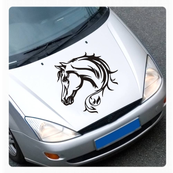 Tribal Pferd Motorhauben Autoaufkleber Auto Aufkleber Sticker A561