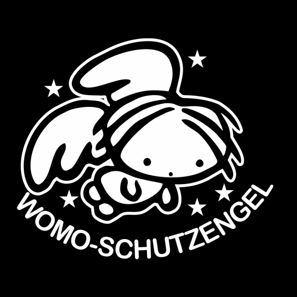 Wohnmobil Aufkleber Schutzengel Engel WoMo Caravan Aufkleber Sticker WoMo200