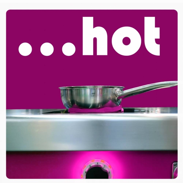 Wandtattoo hot... Wandaufkleber Küche Bad WC Sticker W010